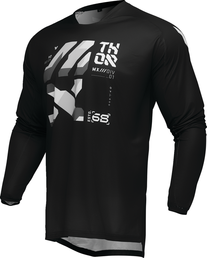 Thor Launchmode Brave Jersey - Black/Gray