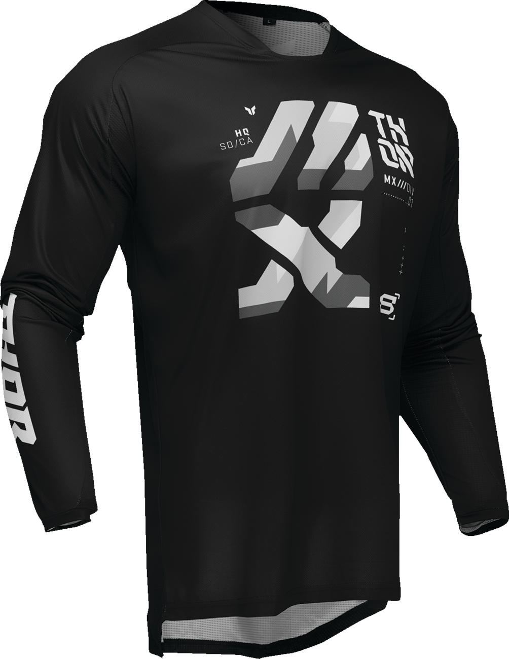 Thor Launchmode Brave Jersey - Black/Gray