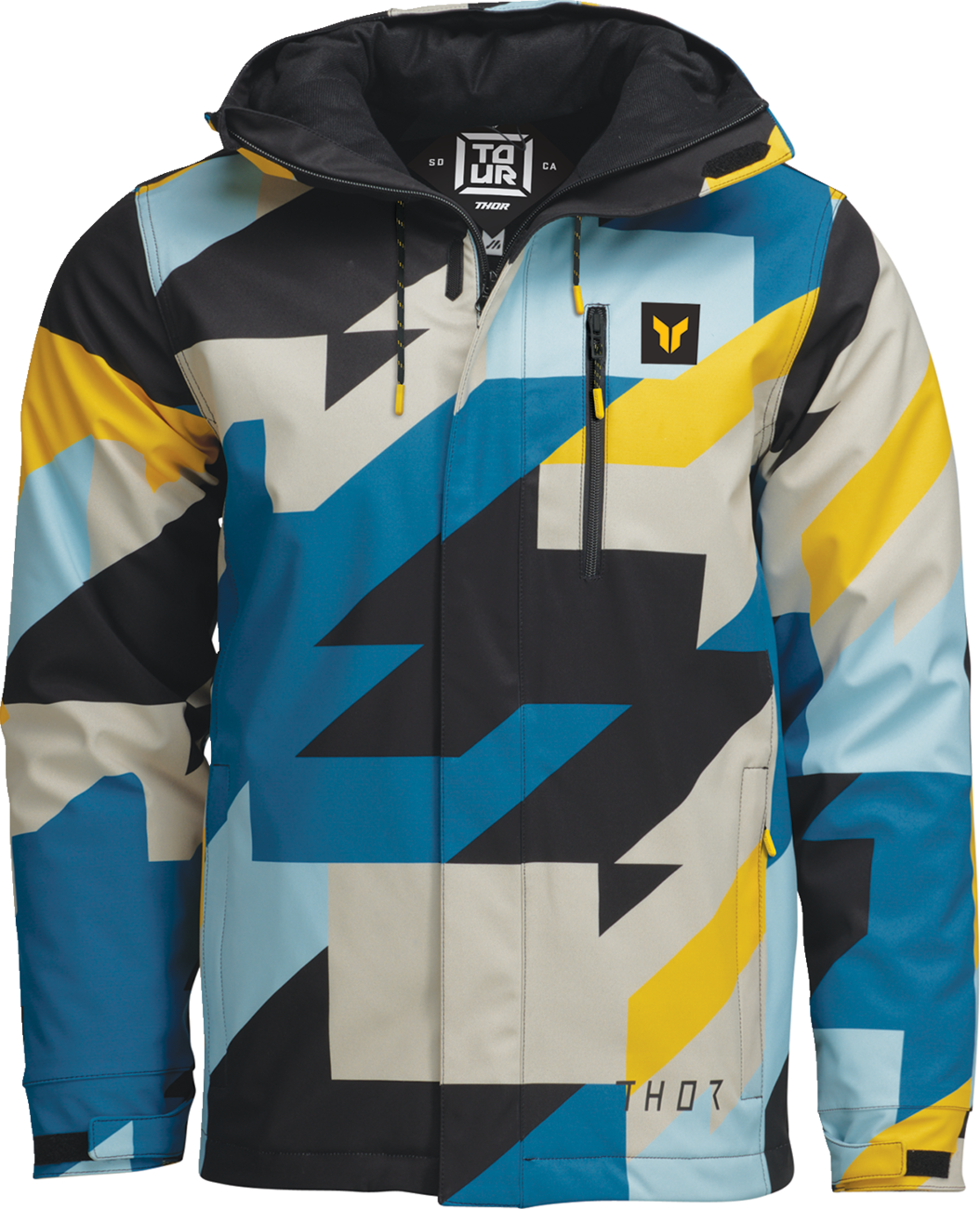 Thor Tour Jacket - Brave Blue/Yellow
