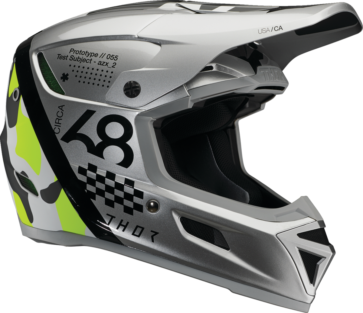 Thor Reflex Sport MIPS Helmet - Riot - Gray/Acid