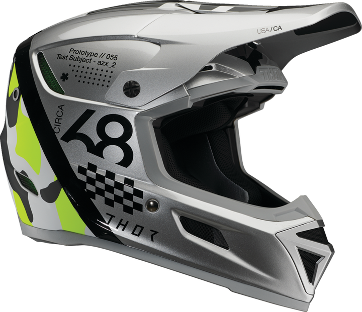 Thor Reflex Sport MIPS Helmet - Riot - Gray/Acid