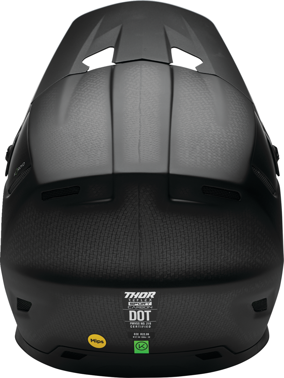 Thor Reflex Sport Carbon MIPS Helmet - Stealth - Black