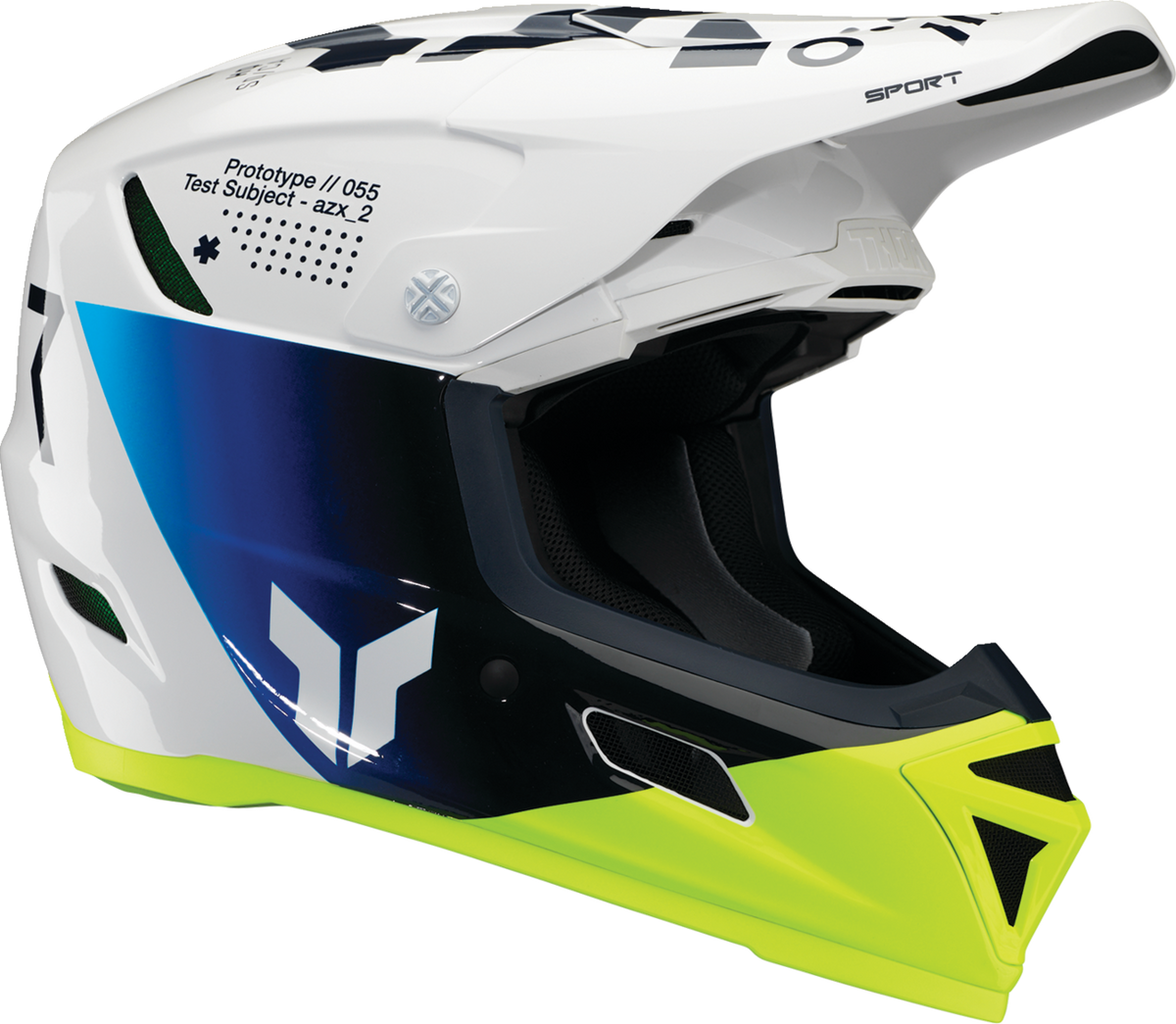 Thor Reflex Sport MIPS Helmet - Strike - Navy/Acid
