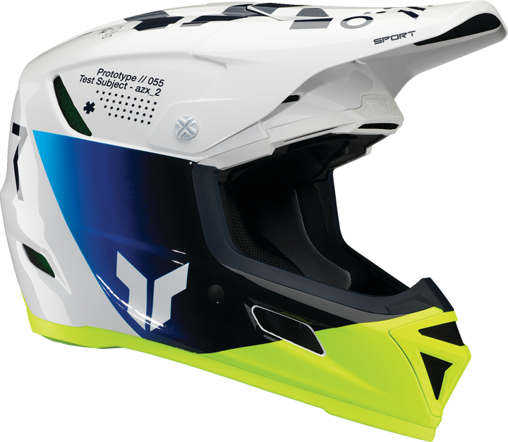 Thor Reflex Sport MIPS Helmet - Strike - Navy/Acid