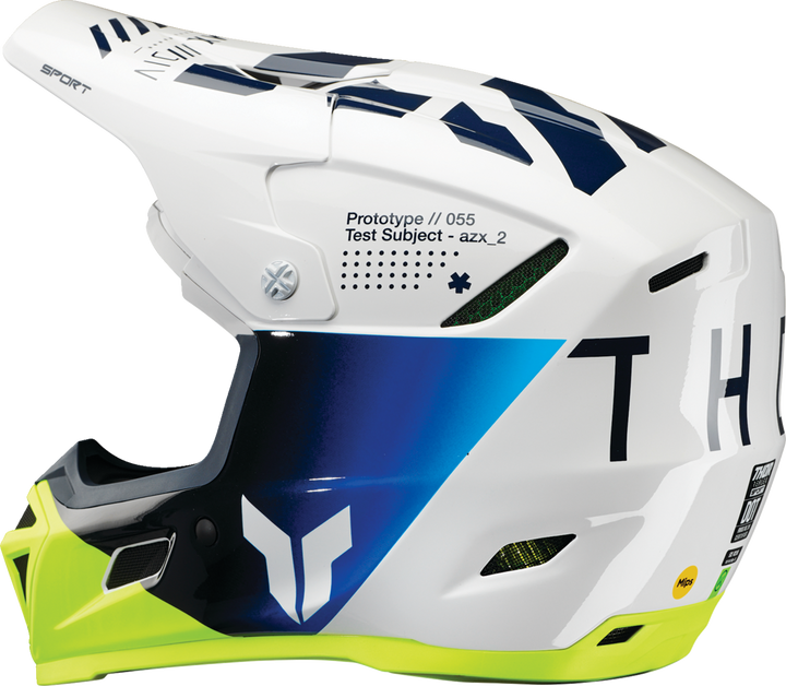 Thor Reflex Sport MIPS Helmet - Strike - Navy/Acid