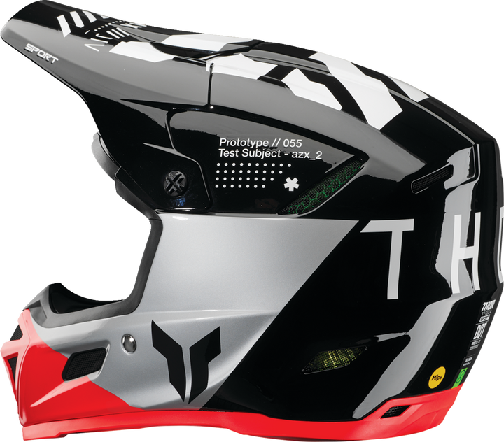 Thor Reflex Sport MIPS Helmet - Strike - Black/Red