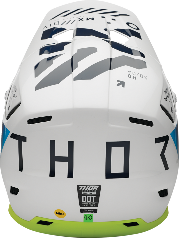 Thor Reflex Sport MIPS Helmet - Strike - Navy/Acid