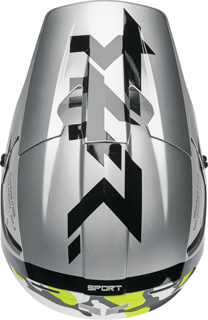 Thor Reflex Sport MIPS Helmet - Riot - Gray/Acid