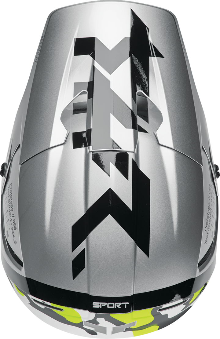 Thor Reflex Sport MIPS Helmet - Riot - Gray/Acid