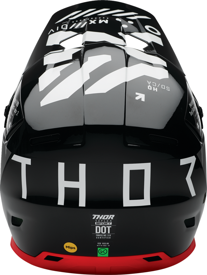 Thor Reflex Sport MIPS Helmet - Strike - Black/Red