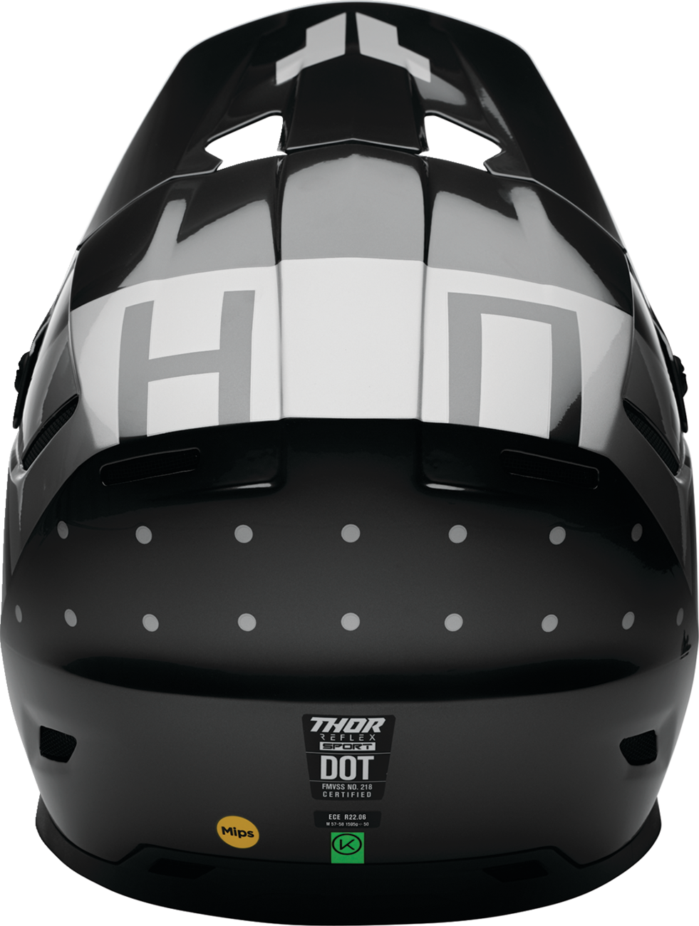 Thor Reflex Sport MIPS Helmet - Rogue - Charcoal/Silver