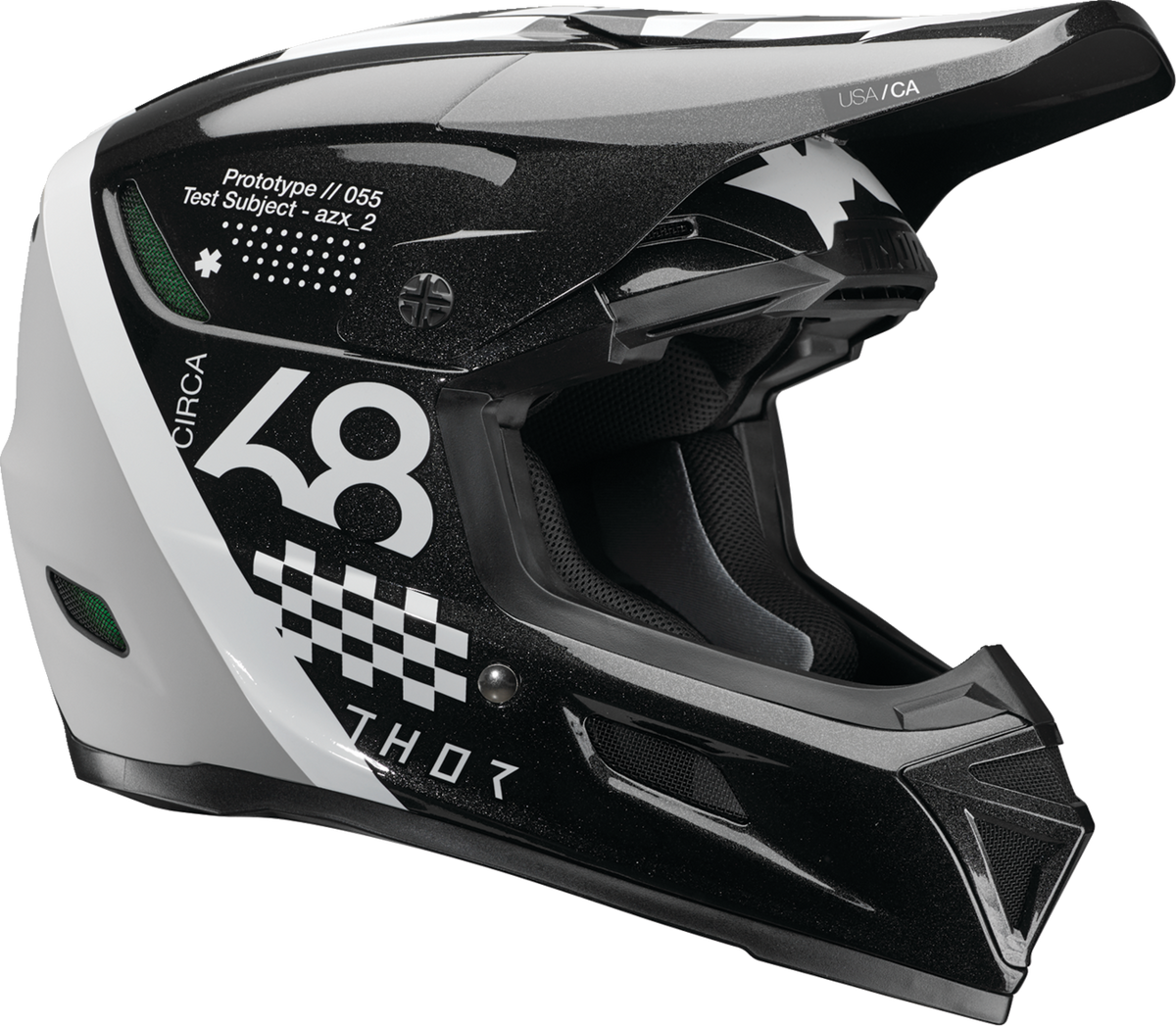 Thor Reflex Sport MIPS Helmet - Riot - Black/White