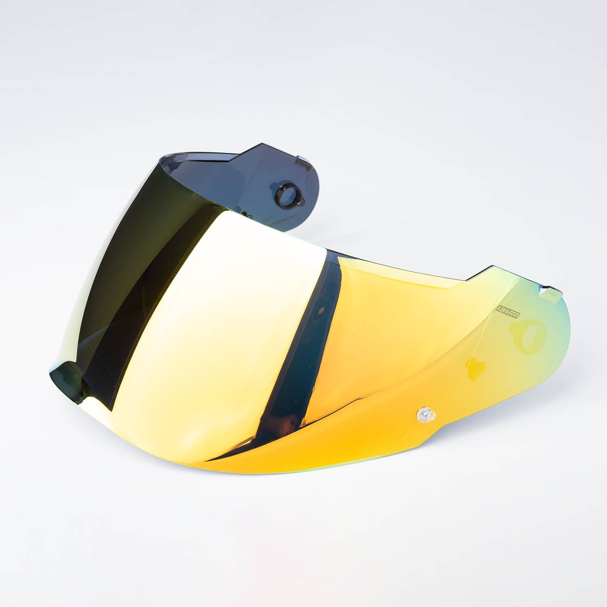 Klim GT1 +IR HD Mirrored Face Shield - Dark Smoke Gold Mirrored