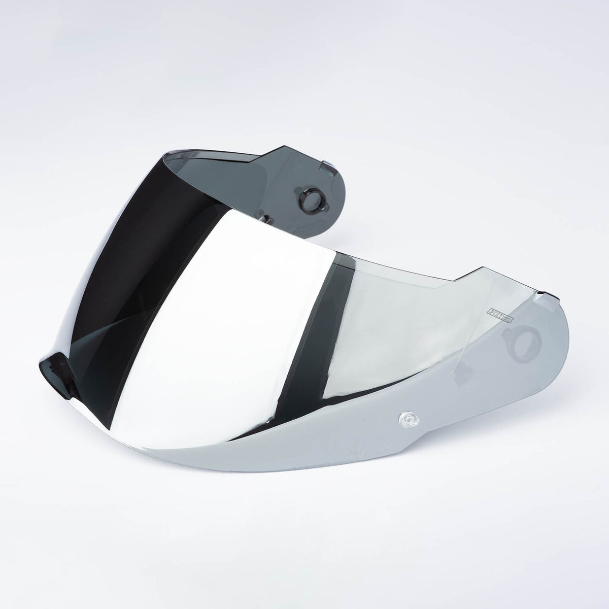 Klim GT1 +IR HD Mirrored Face Shield - Dark Smoke Silver Mirrored