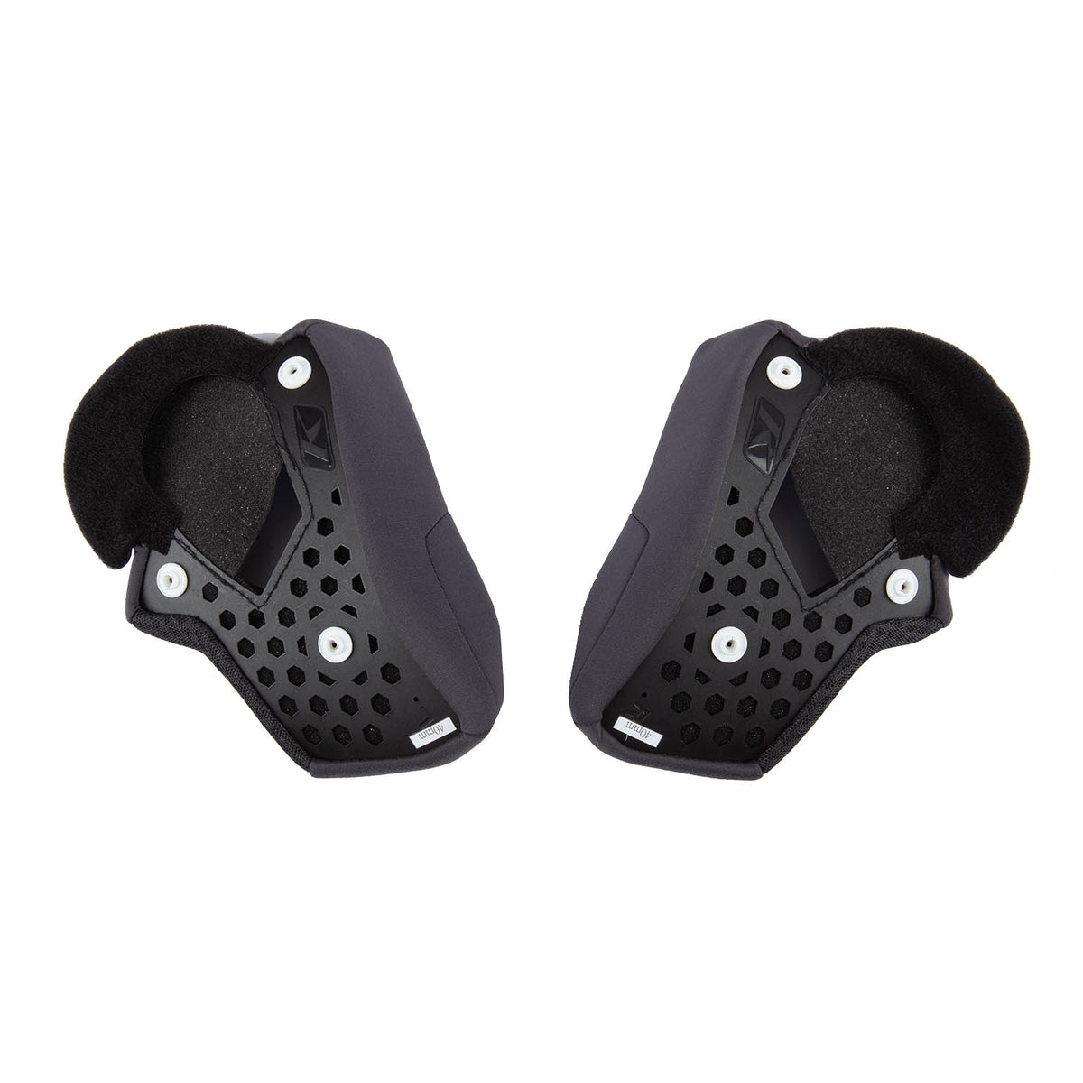 Klim X1 Standard Cheek Pads - Asphalt