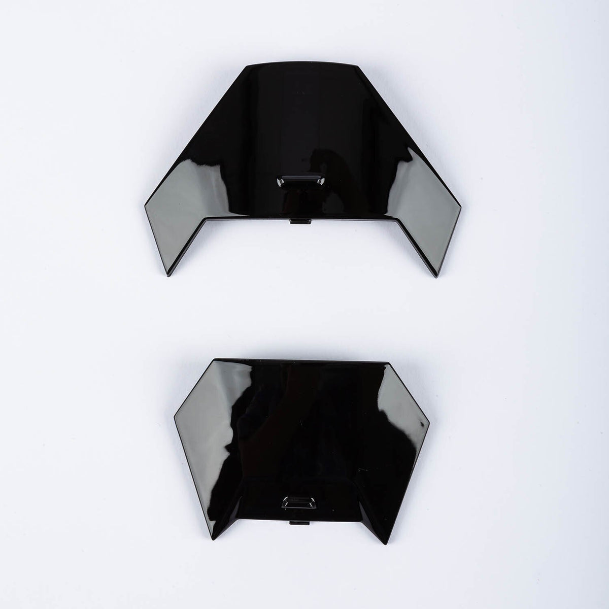 Klim X1 Chin Vent Covers - Gloss Black