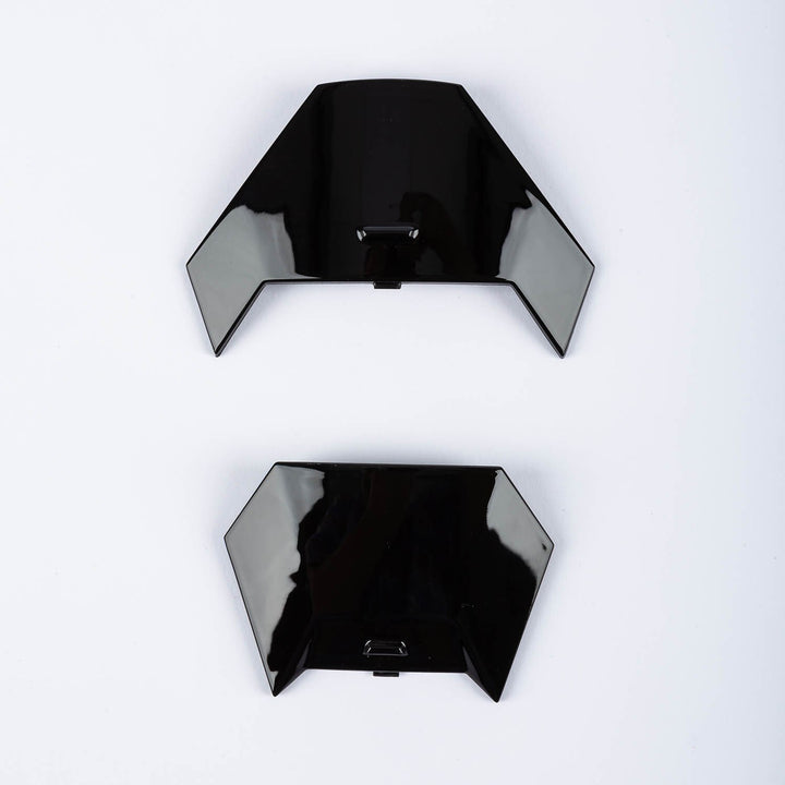 Klim X1 Chin Vent Covers - Gloss Black
