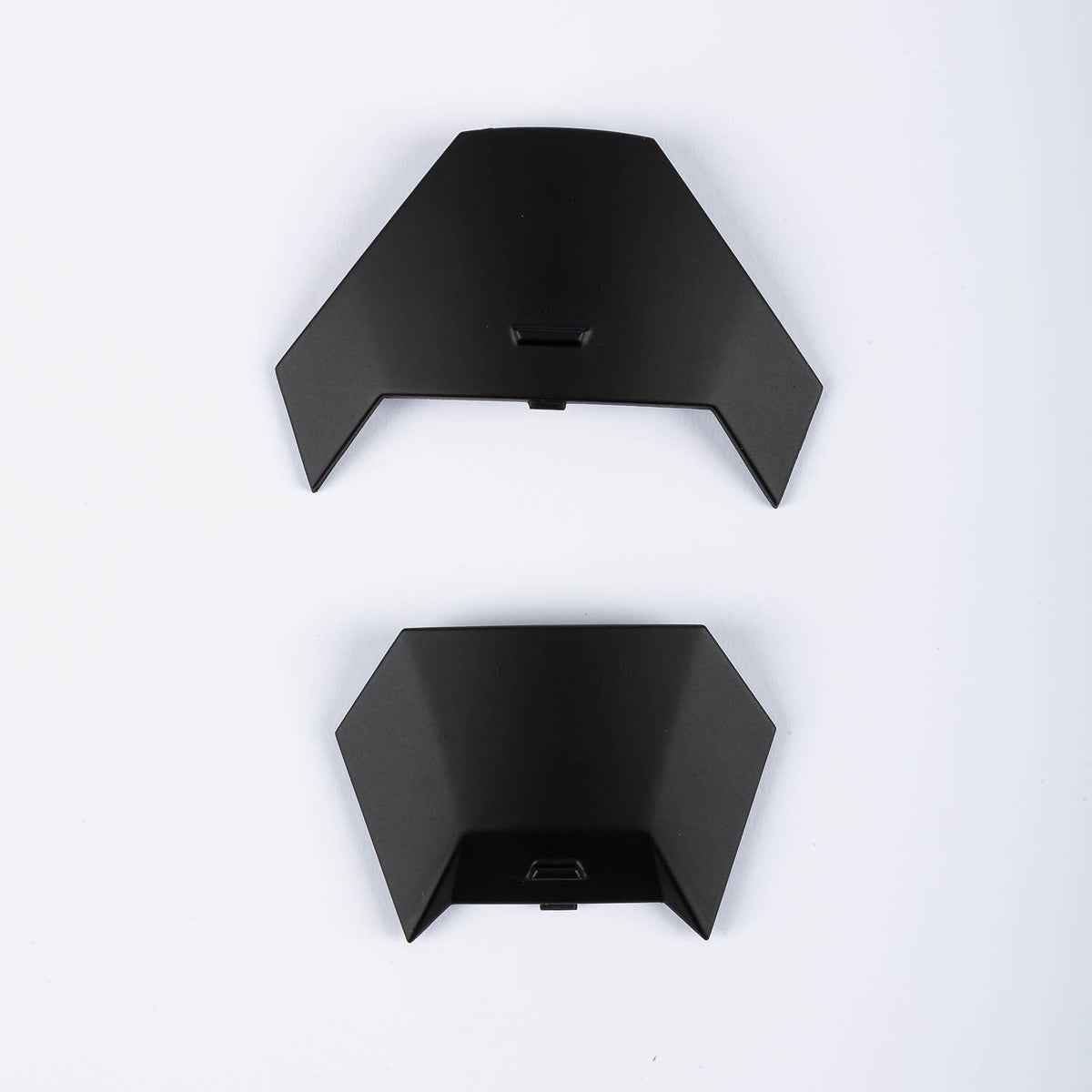 Klim X1 Chin Vent Covers - Matte Black