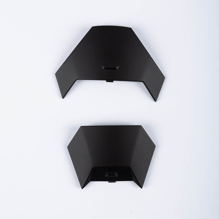 Klim X1 Chin Vent Covers - Matte Black