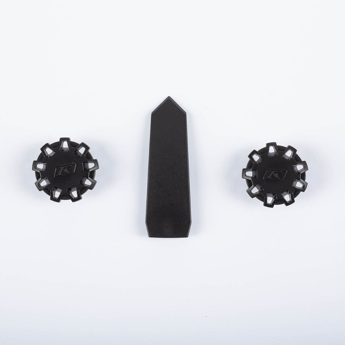 Klim X1 Peak & Side Plate Cover Set - Black