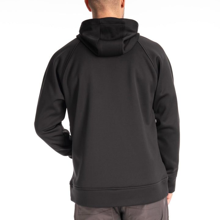 Klim Petrol Pullover Hoodie - Black - White
