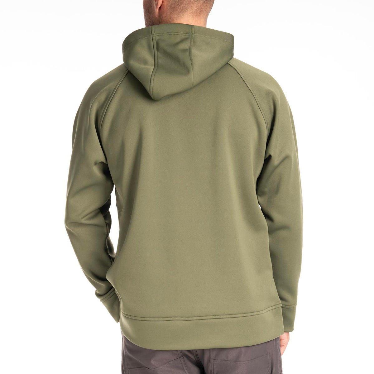 Klim Petrol Pullover Hoodie - Bronze Green - Hi-Vis