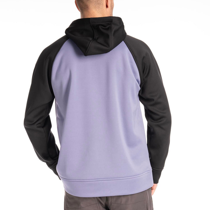 Klim Petrol Pullover Hoodie - Purple Smoke - Black