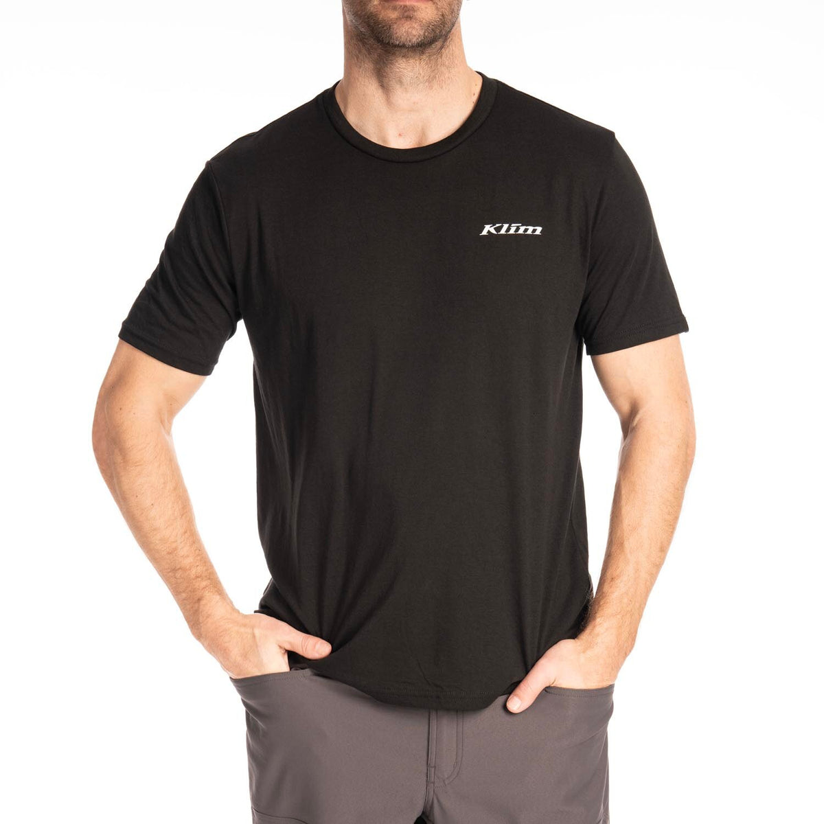 Klim Hawley Tri-blend Tee - Black - Russet Orange