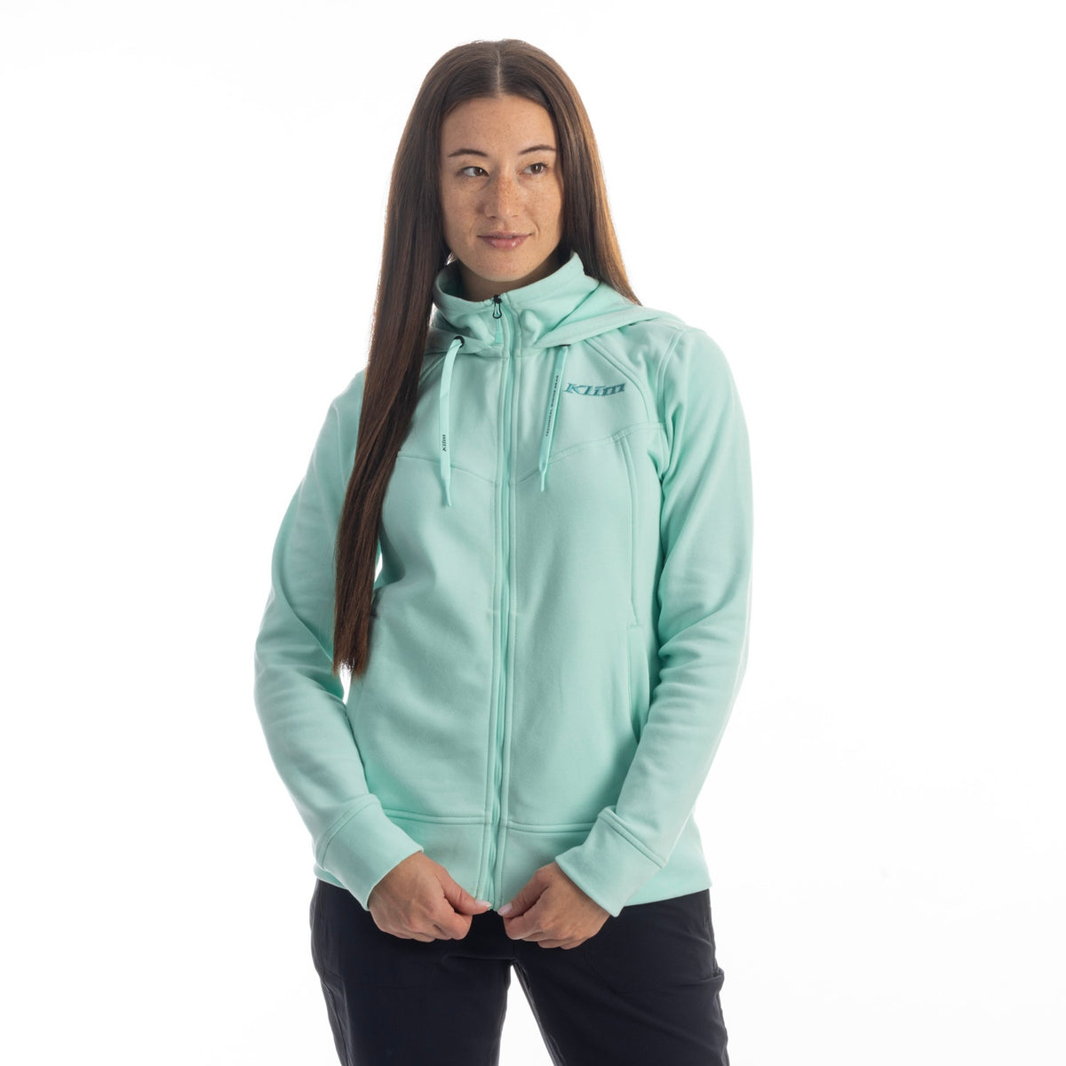 Klim Women's Basin Hoodie - Beach Glass
