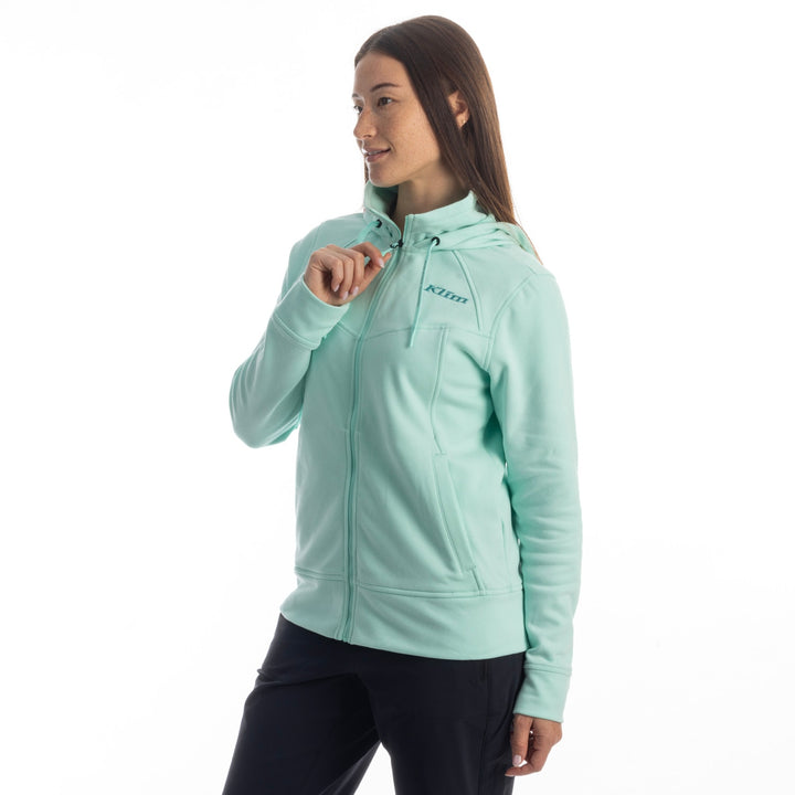 Klim Women's Basin Hoodie - Beach Glass