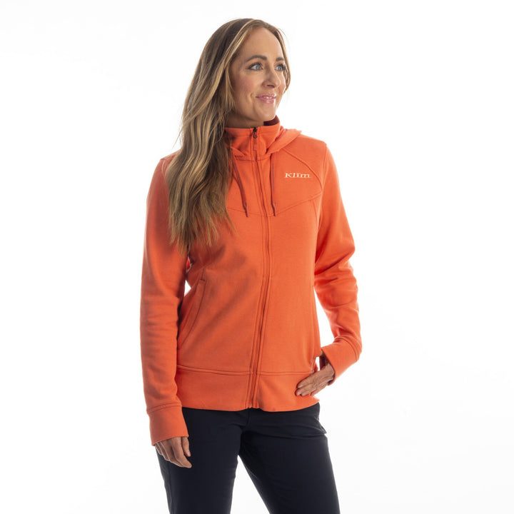 Klim Women's Basin Hoodie - Chili