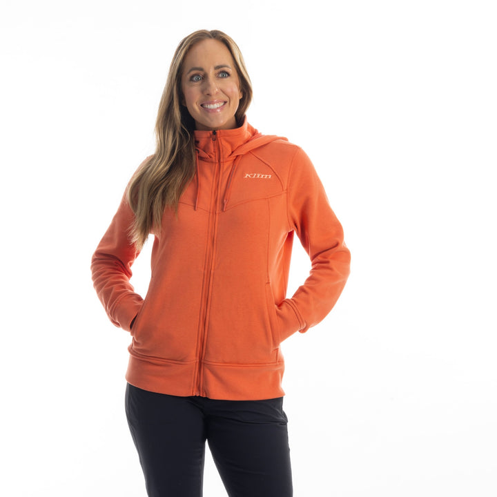 Klim Women's Basin Hoodie - Chili
