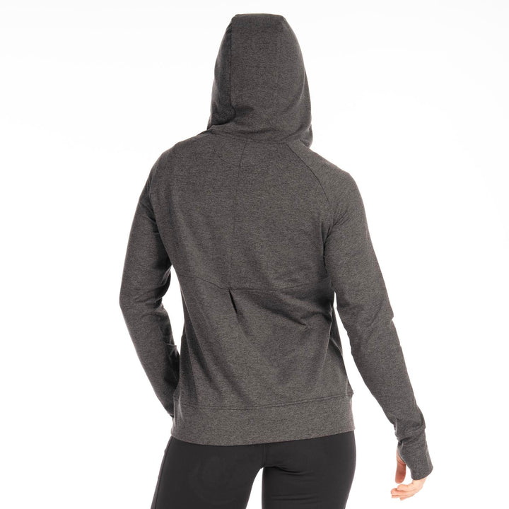 Klim Women's Sunscape Pullover Hoodie - Heathered Charcoal