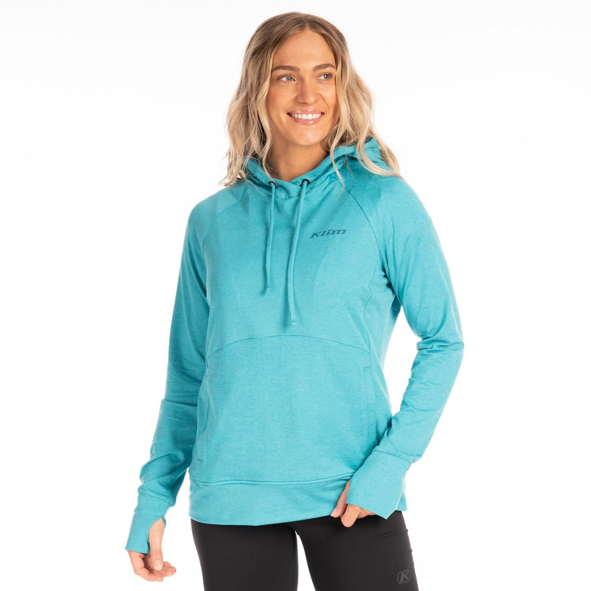 Klim Women's Sunscape Pullover Hoodie - Tahitian Teal