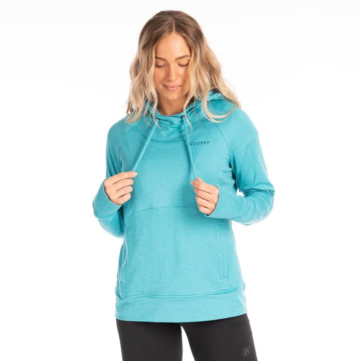 Klim Women's Sunscape Pullover Hoodie - Tahitian Teal