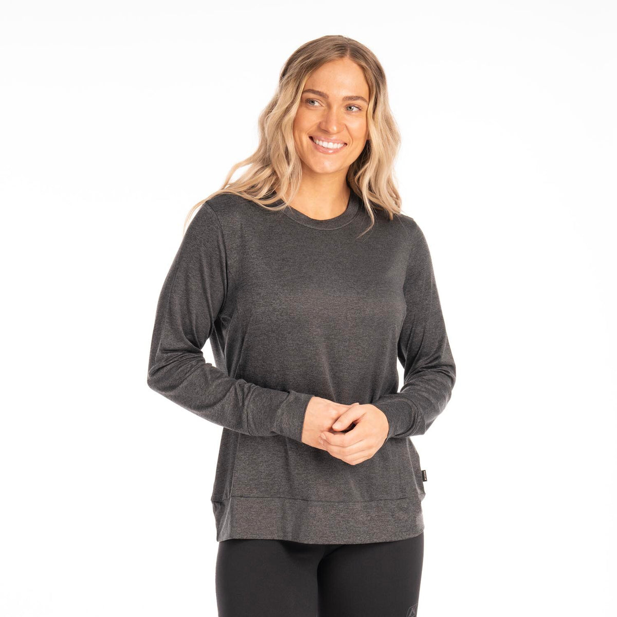 Klim Women's Ostara Long Sleeve Shirt - Heathered Charcoal