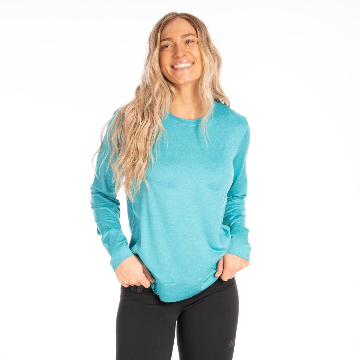 Klim Women's Ostara Long Sleeve Shirt - Tahitian Teal