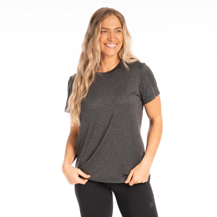 Klim Women's Ostara Shirt - Heathered Charcoal