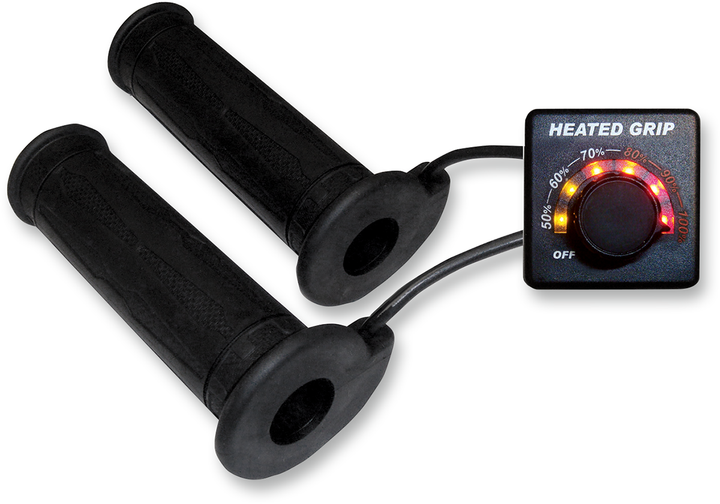 Koso North America Heated Grip Kit with LED Indicator for Snow/ATV