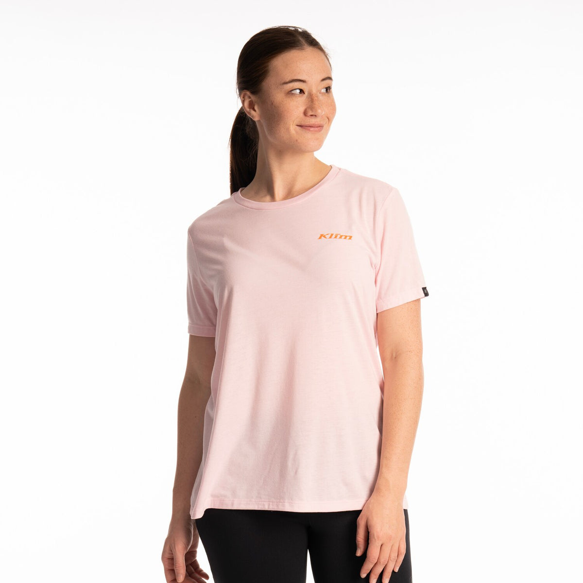 Klim Women's Canyon Tri-blend Tee - Pink - Golden Poppy