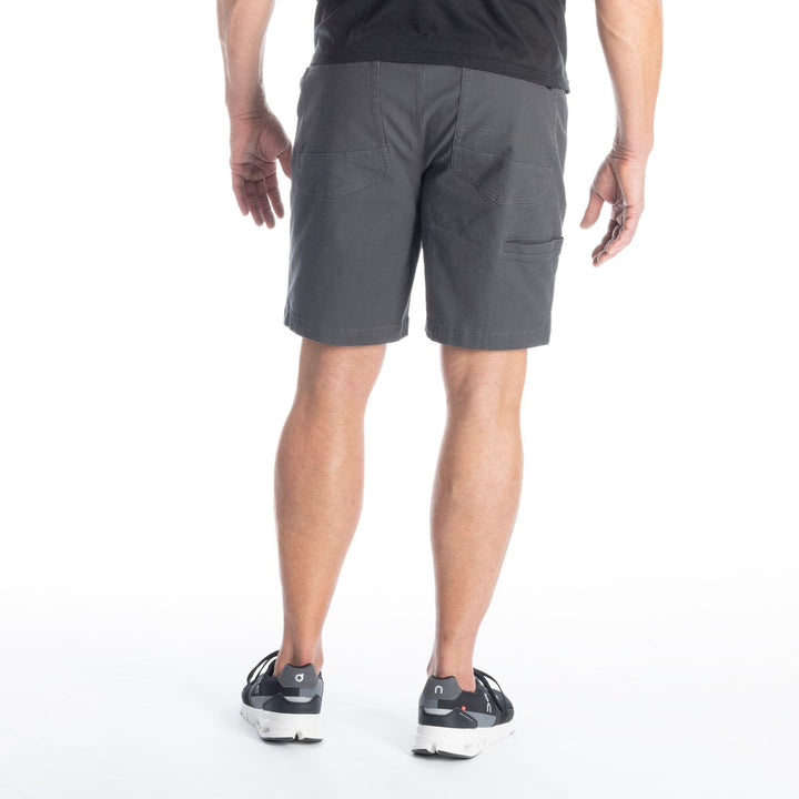 Klim Utility Stretch Canvas Short - Asphalt