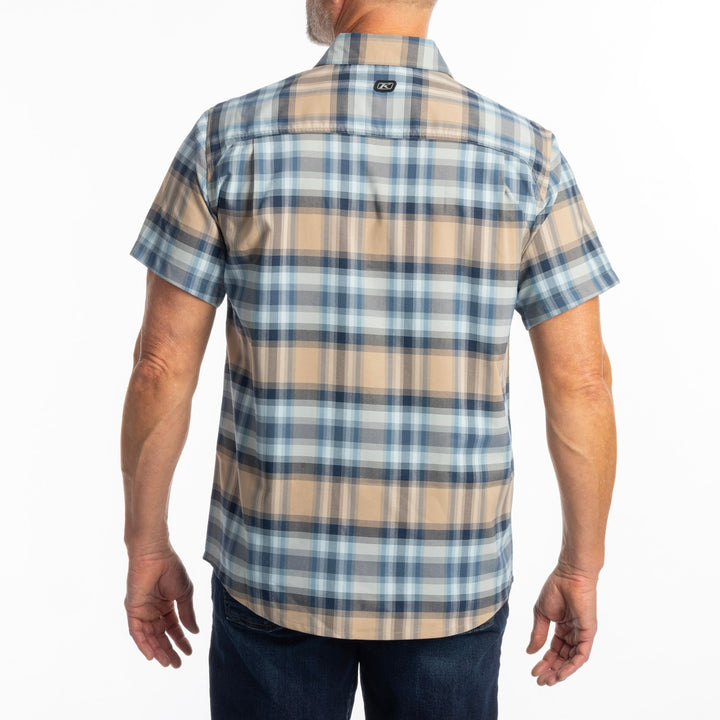 Klim Nero Stretch Shirt - Montana Tan - Dress Blues