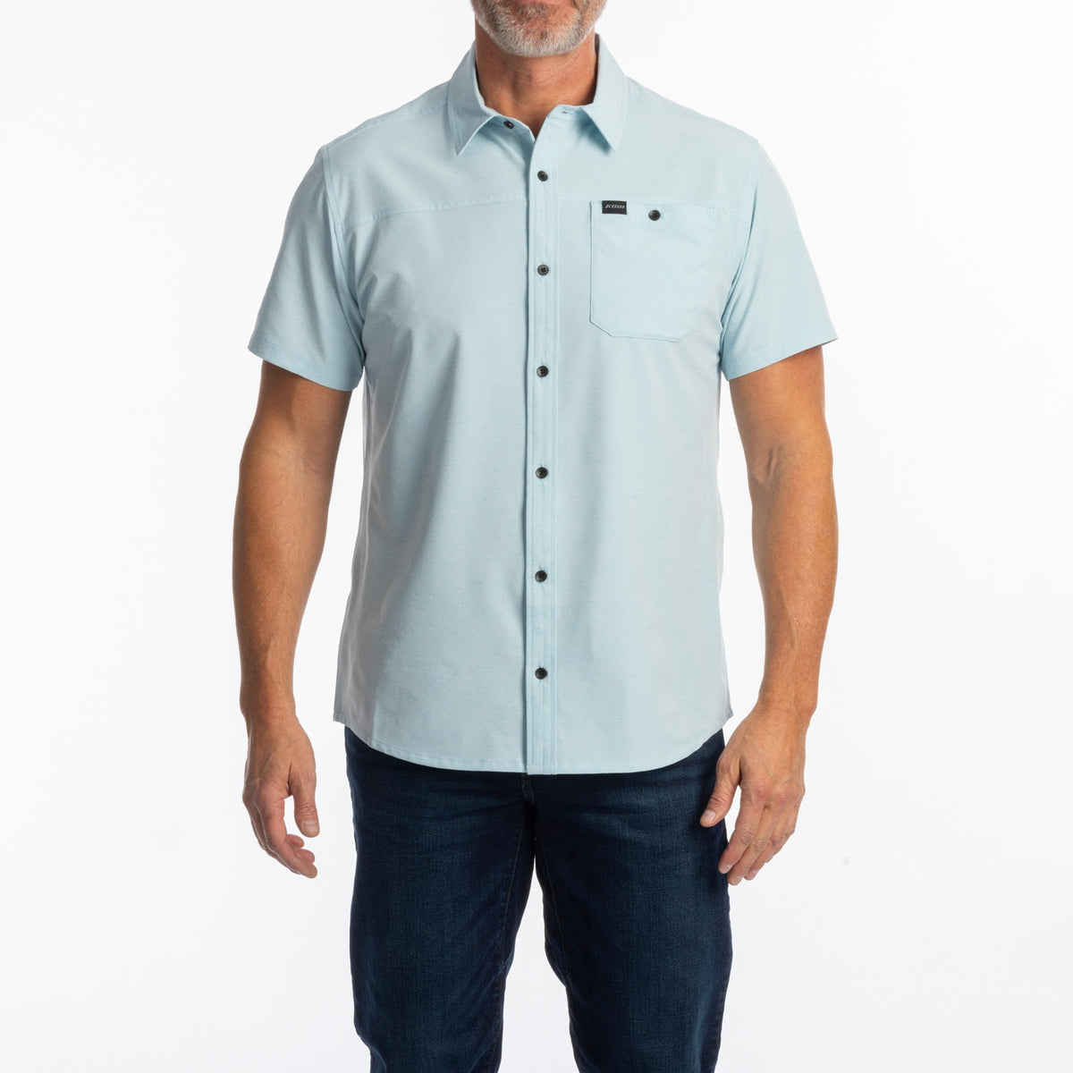 Klim Colter Bay Stretch Shirt - Aquamarine