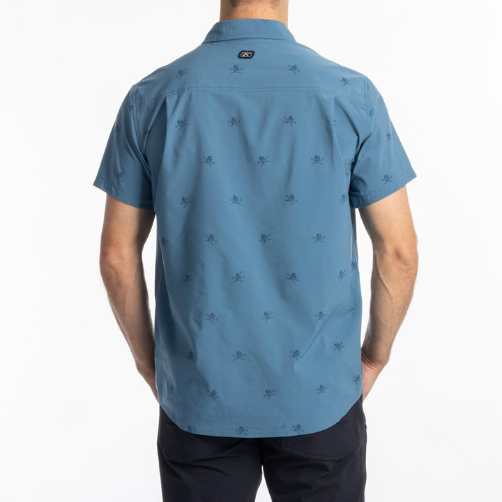 Klim Petrol Stretch Shirt - Blue Fusion