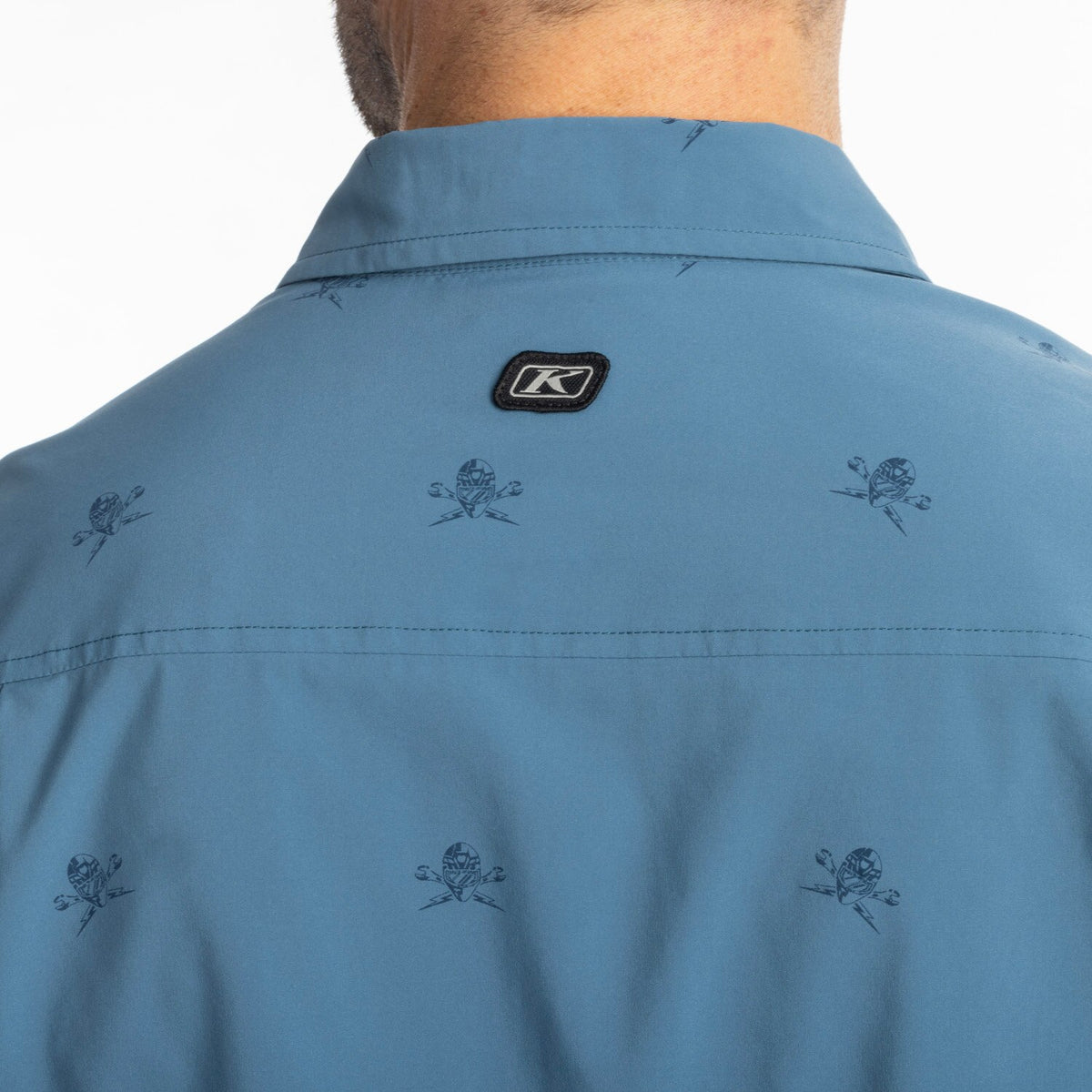 Klim Petrol Stretch Shirt - Blue Fusion