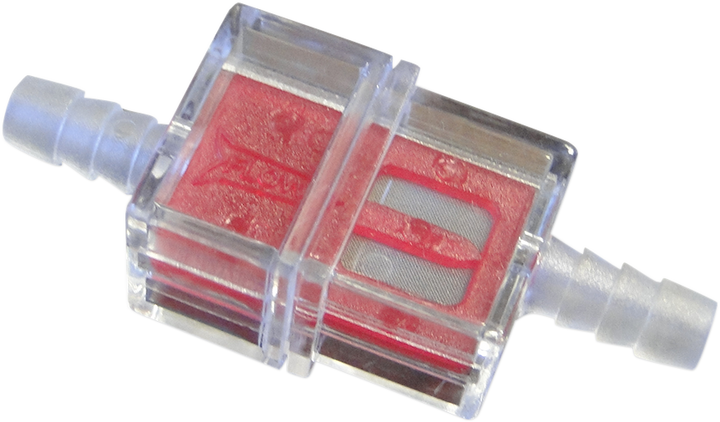 HELIX In-Line Fuel Filters - Red - 1/4" - Display of 21 118-9213