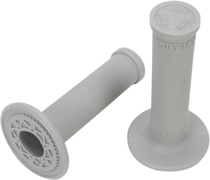 ODI Ruffian MX Single-Ply No-Waffle Grips for 7/8-Inch Bars, Gray - H00RFG