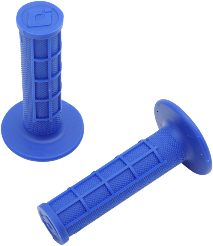 ODI Ruffian Half Waffle Blue Motorcycle Grips H01RFU
