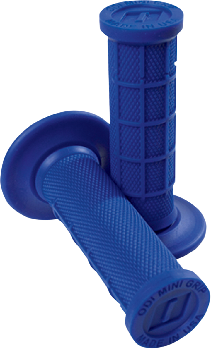 ODI Mini MX Grips Blue, Medium Compound - H01MMU