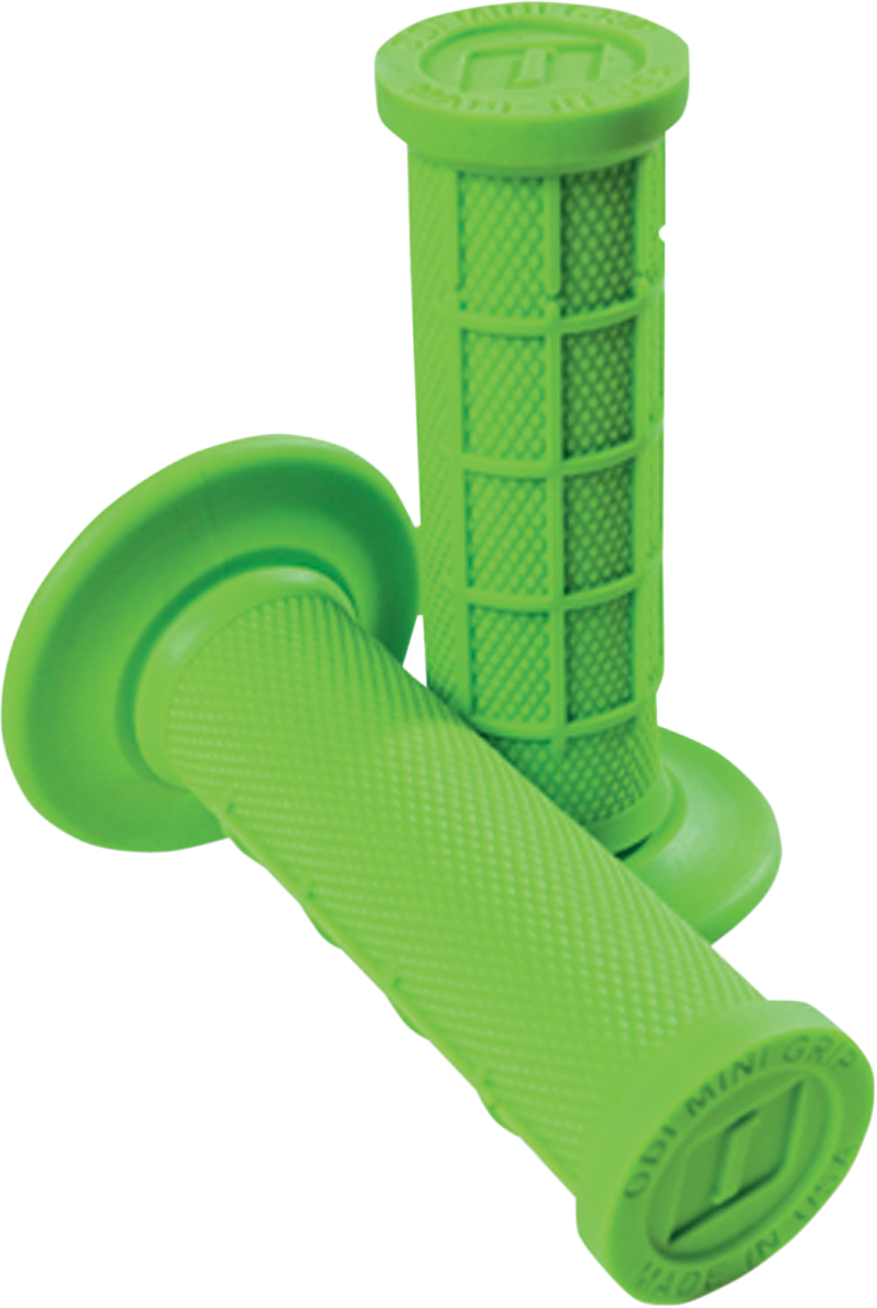 ODI Mini MX Motorcycle Grips, Green, H01MMN
